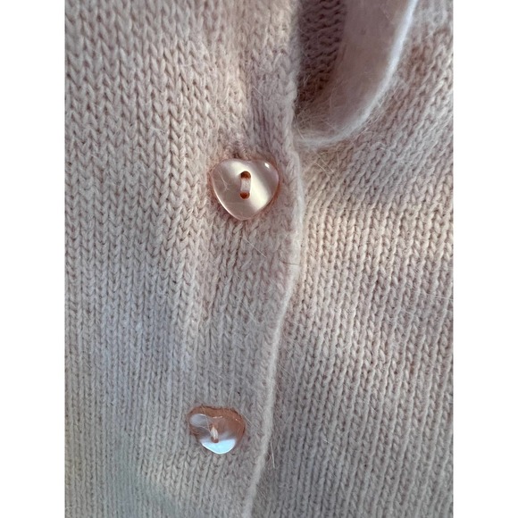 Vintage Pink Women's Cardigan Sweater - Picture 4 of 6